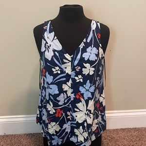 Never Worn! Slip On Flair Top